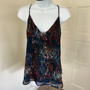 Contemporary Dark Multicolor Camisole